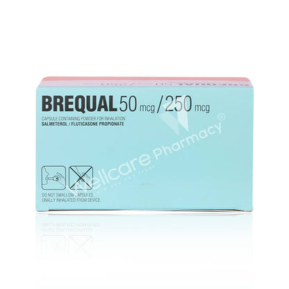 Brequal 50Mcg/250Mcg Inhalation Capsules 60'S