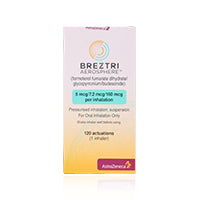 Breztri Aerosphere 5/7.2/160Mcg Pressurised Inhalation Suspension 120 Actuations