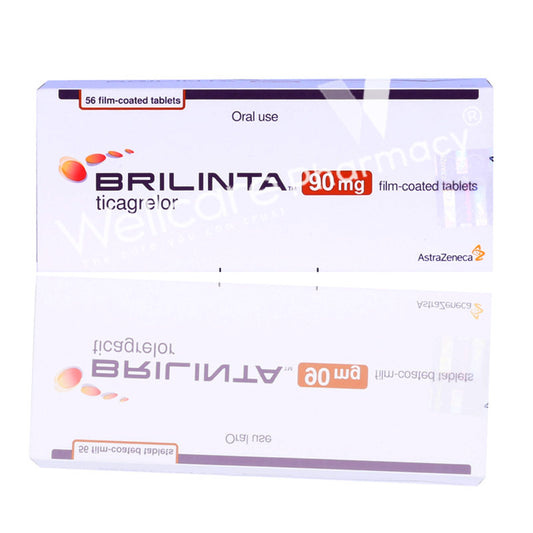 BRILINTA 90MG TAB 14X4 56'S - Wellcare Pharmacy