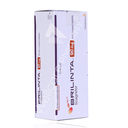 BRILINTA 90MG TAB 14X4 56'S - Wellcare Pharmacy