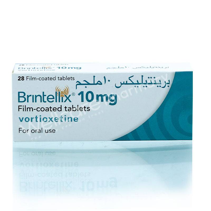 Brintellix 10Mg Film Coated Tablet 28'S Brintellix 10Mg Film Coated Tablet 28'S
