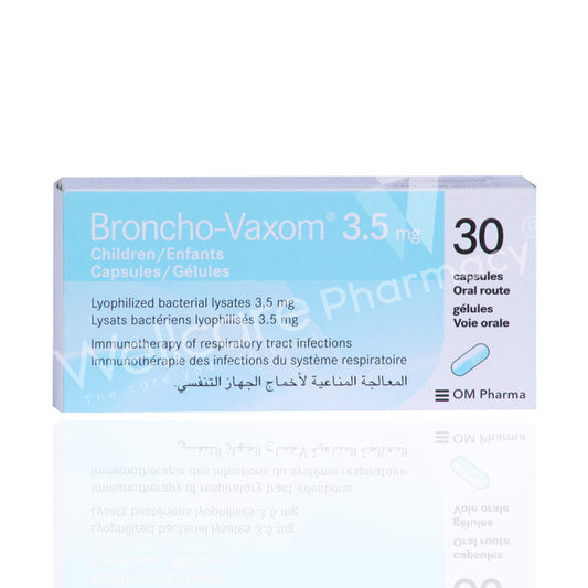 Broncho Vaxom 3.5mg Children Capsules 30'S