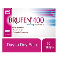 Brufen 400mg Tablets 30'S