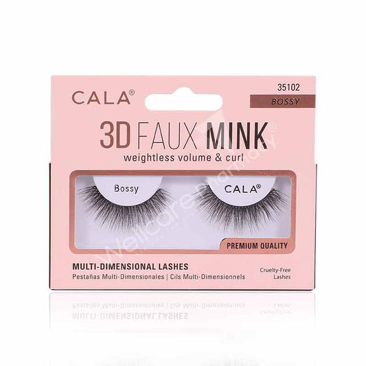 Cala 3d Faux Mink Lashes Bossy-35102 - Wellcare Pharmacy