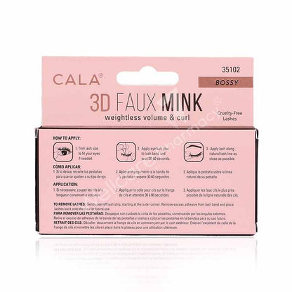Cala 3D Faux Mink Lashes Bossy-35102