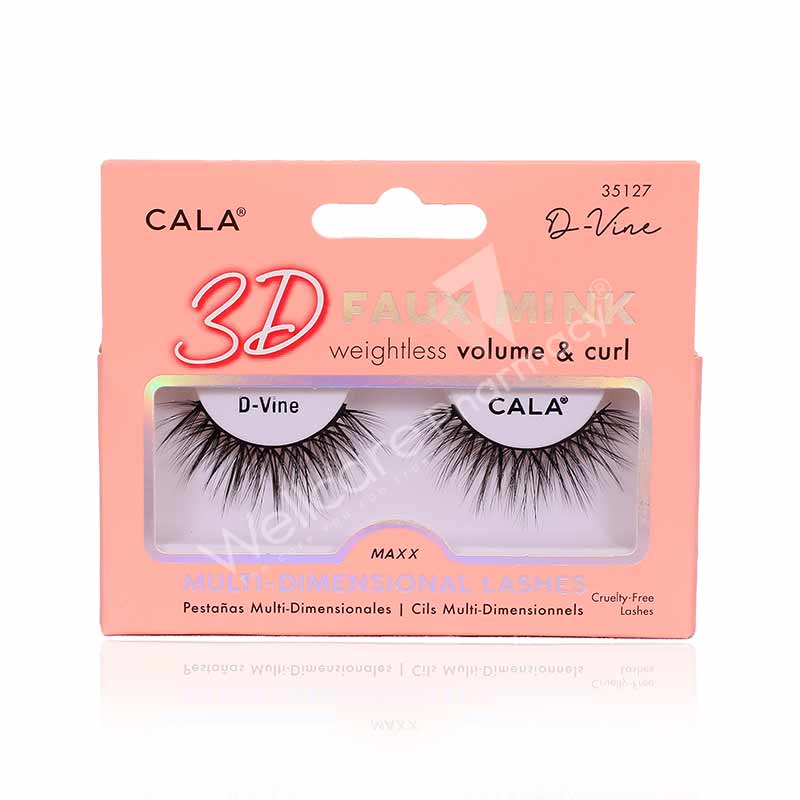 Cala 3D Faux Mink Lashes-D-Vine-35127 Cala 3D Faux Mink Lashes-D-Vine-35127