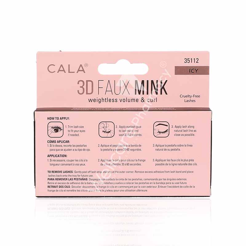 Cala 3D Faux Mink Lashes Icey-35112 Cala 3D Faux Mink Lashes Icey-35112