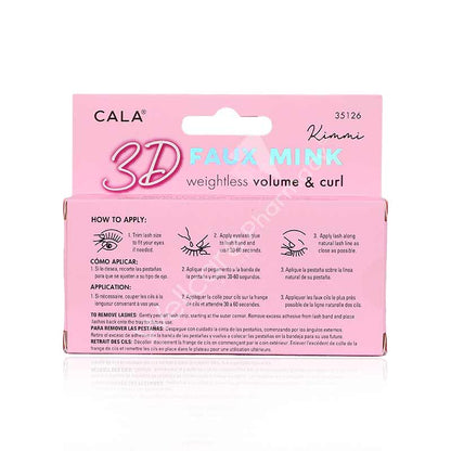 Cala 3d Faux Mink Lashes Kimmi-35126