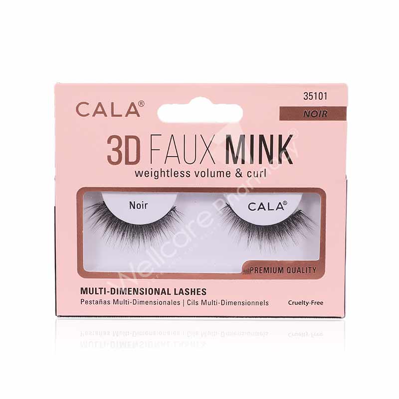 Cala 3D Faux Mink Lashes Noir -35101