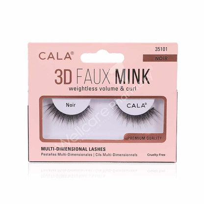 Cala 3D Faux Mink Lashes Noir -35101