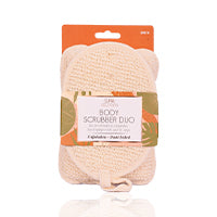 Cala Body Scrubber Duo Beige-69516