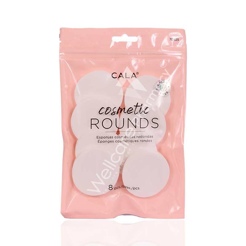 Cala Cosmetic Rounds 8Pc-70925