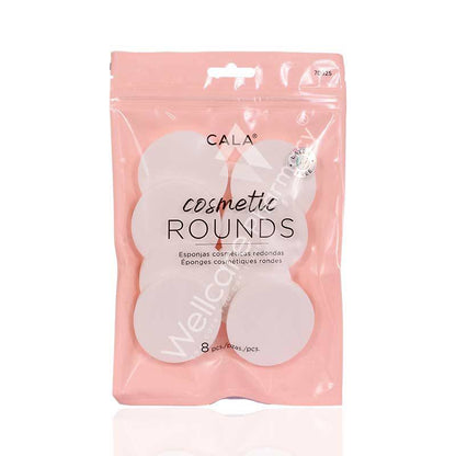 Cala Cosmetic Rounds 8Pc-70925
