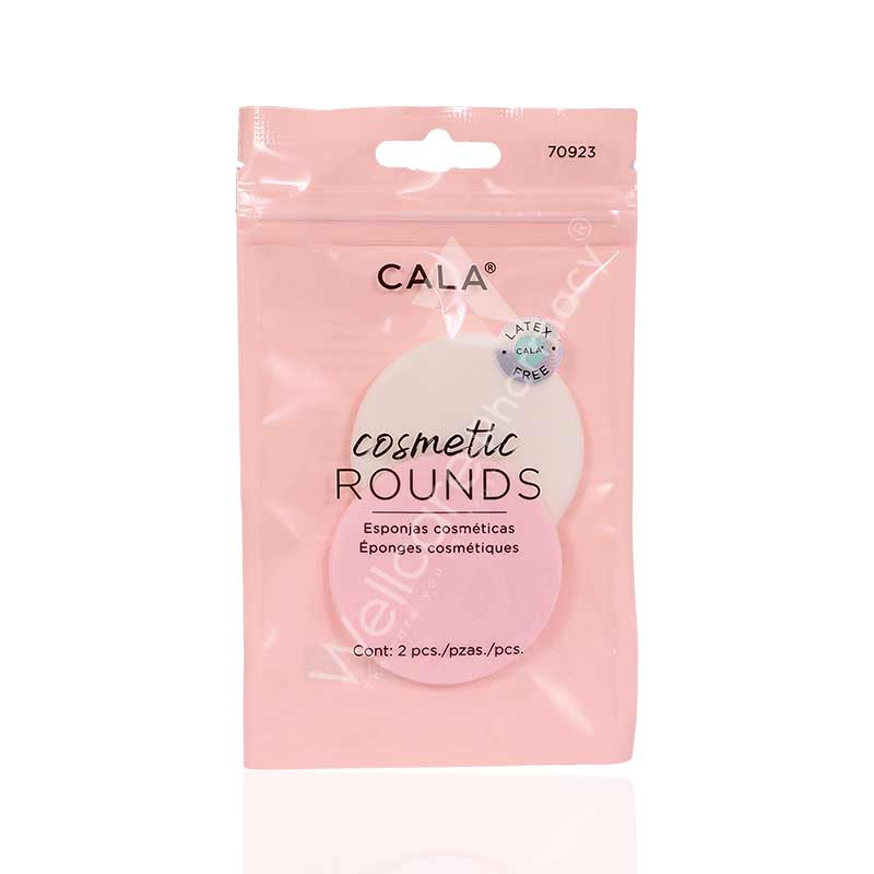 Cala Cosmetic Sponges Round 2pc - 70923