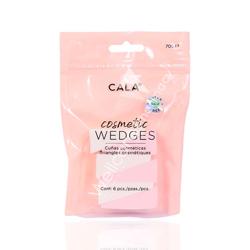Cala Cosmetic Wedge Travel Pack 6pc - 70947
