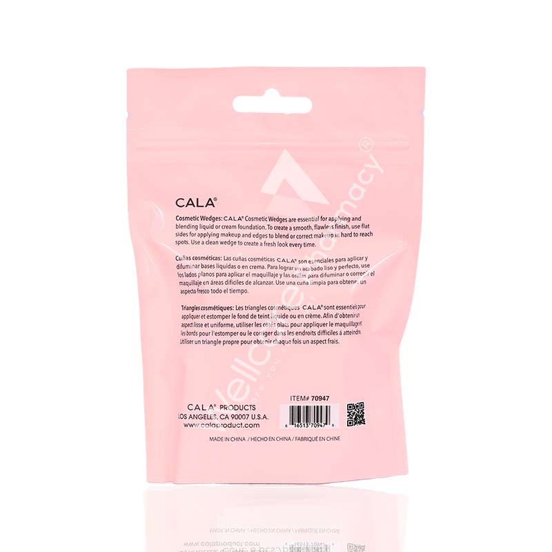 Cala Cosmetic Wedge Travel Pack 6pc - 70947