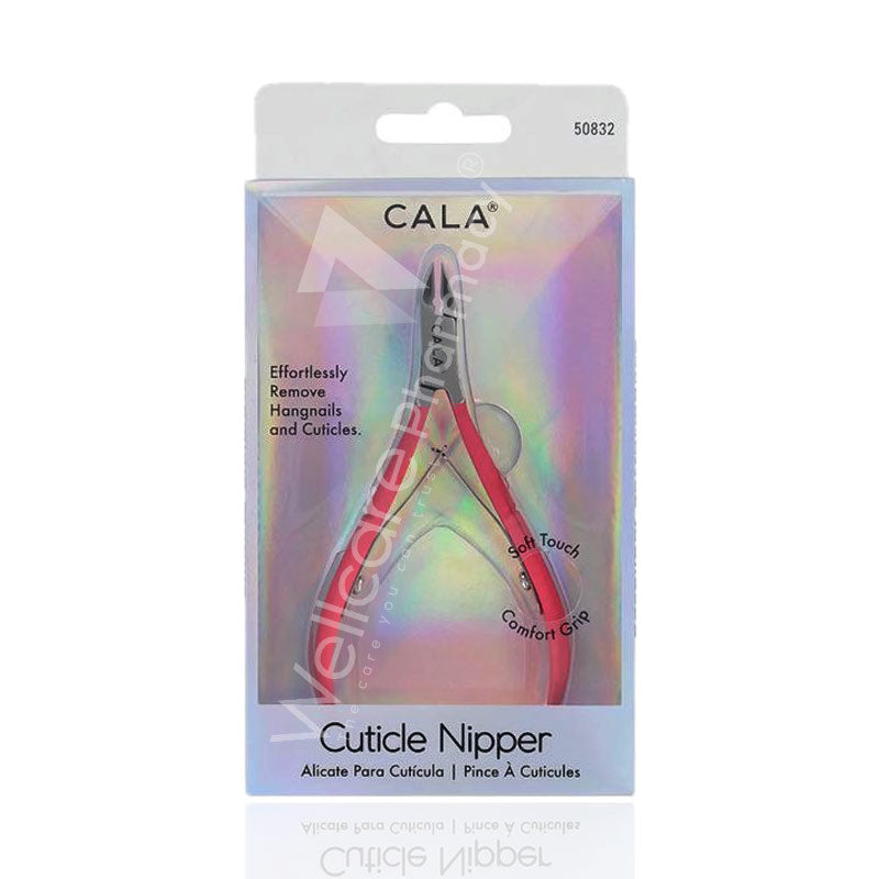Cala Cuticle Nipper W Soft Touch Coral
