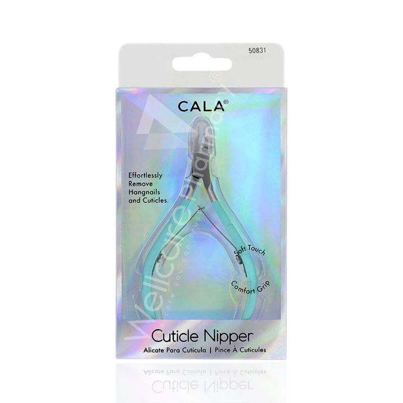 Cala Cuticle Nipper W Soft Touch Mint - Wellcare Pharmacy