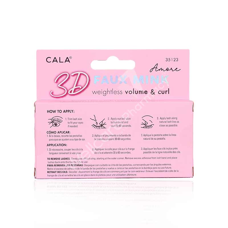 Cala 3D Faux Mink Lashes Amore -35123