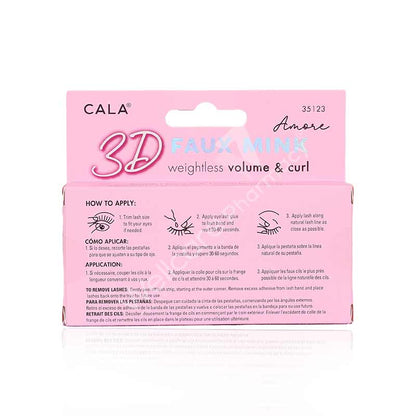Cala 3D Faux Mink Lashes Amore -35123