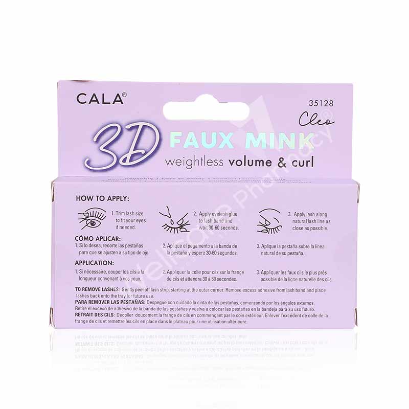 Cala-3D Faux Mink Lashes-Cleo-35128