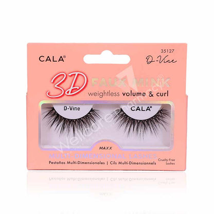 Cala 3D Faux Mink Lashes-D-Vine-35127