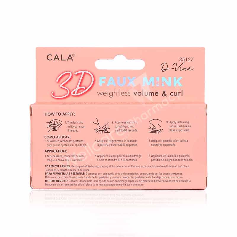 Cala 3D Faux Mink Lashes-D-Vine-35127
