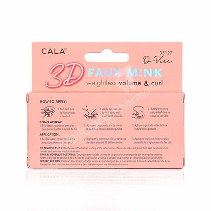 Cala 3D Faux Mink Lashes-D-Vine-35127