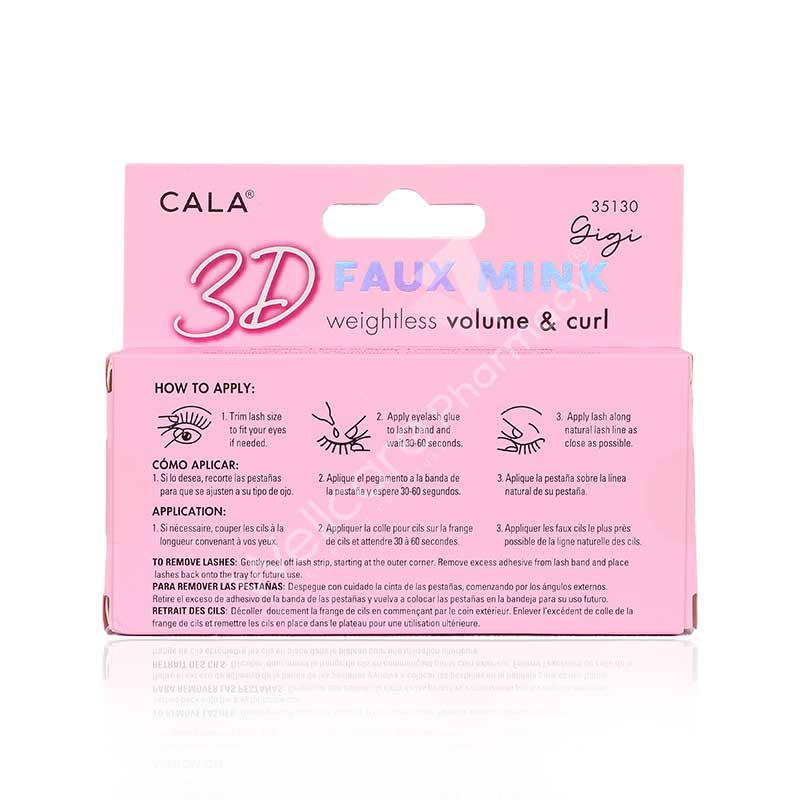 Cala 3D Faux Mink Lashes Gigi-35130