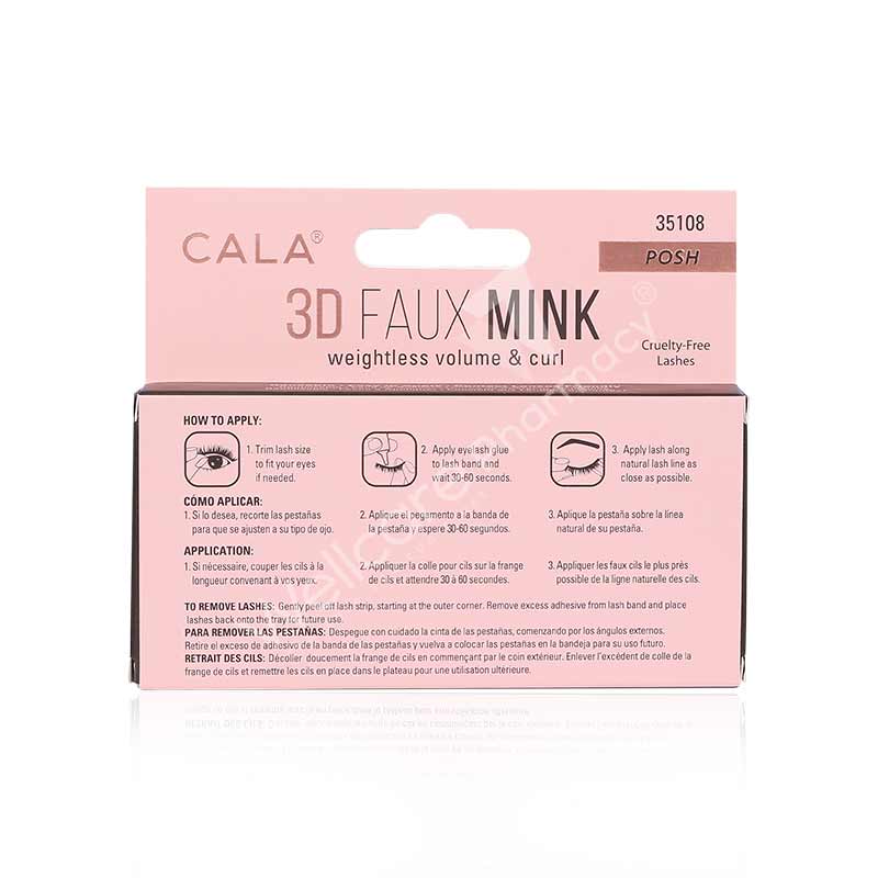 Cala 3D Faux Mink Lashes Posh-35108