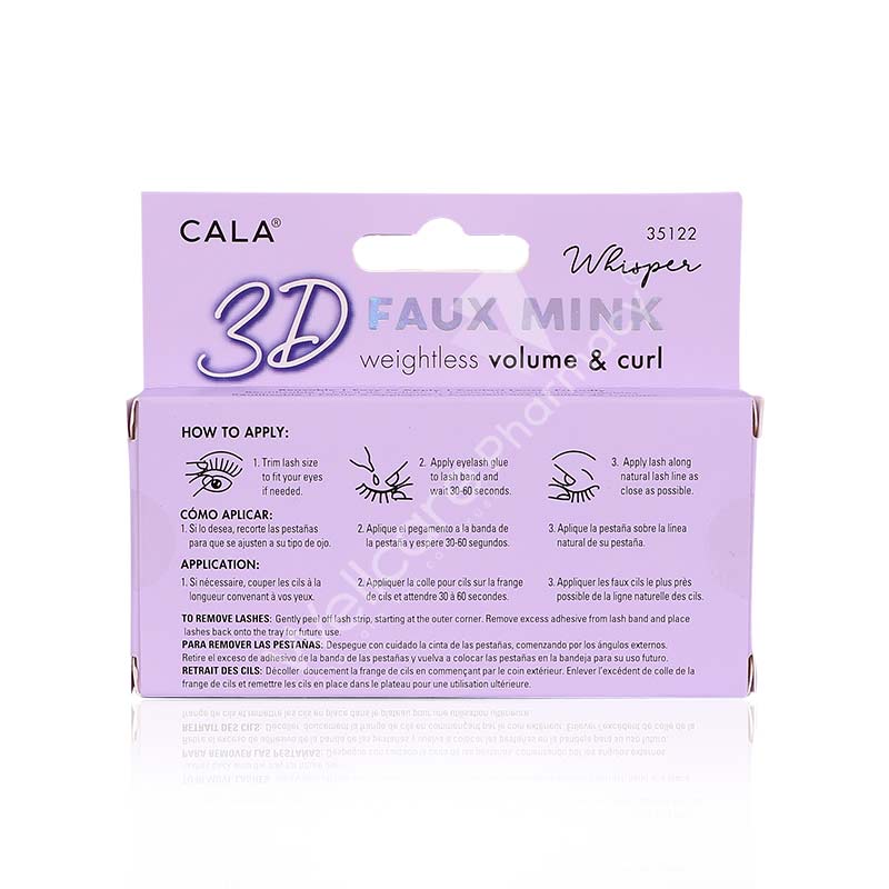 Cala 3D Faux Mink Lashes Whisper-35122