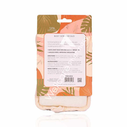Cala Body Scrubber Duo Beige-69516