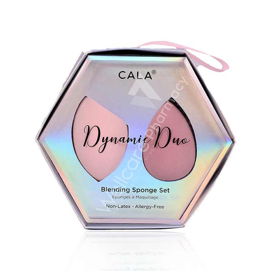 Cala Dynamic Duo Blending Sponge Baby Pink And Mauve -76084