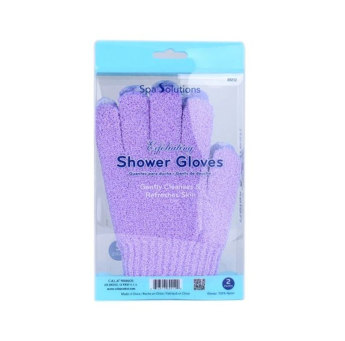 Cala Exfoliating Shower Gloves