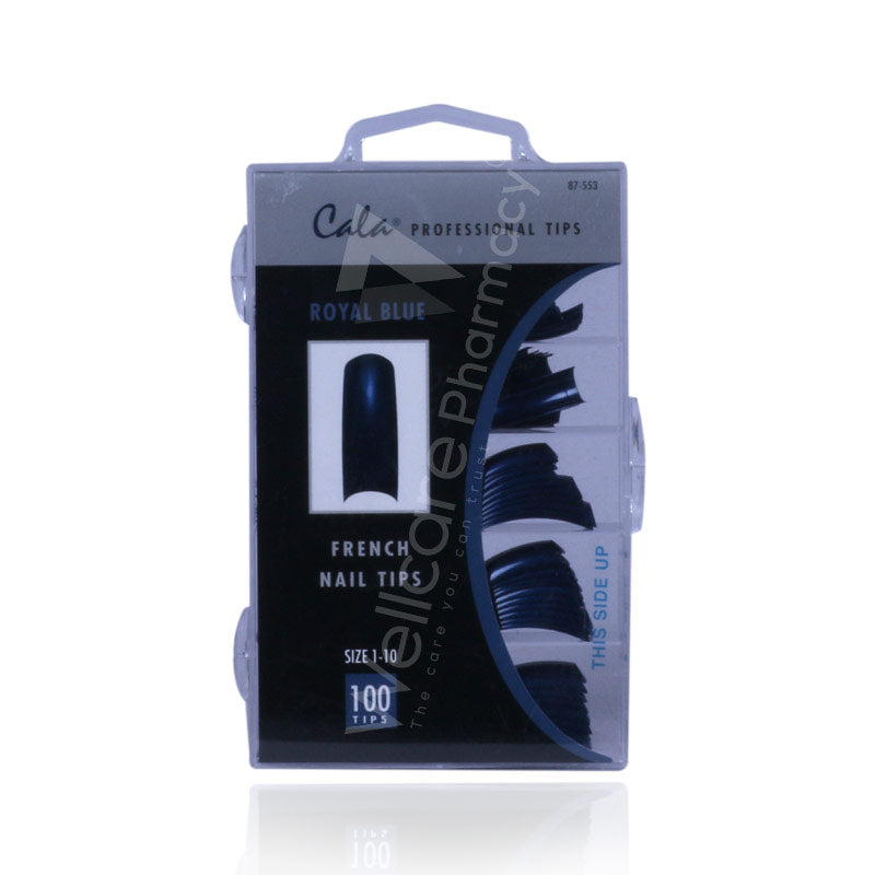 Cala Professional Color Nail Tips Fuchsia 100'S