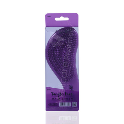 Cala Tangle Free Hair Brush Metallic Purple And Gold