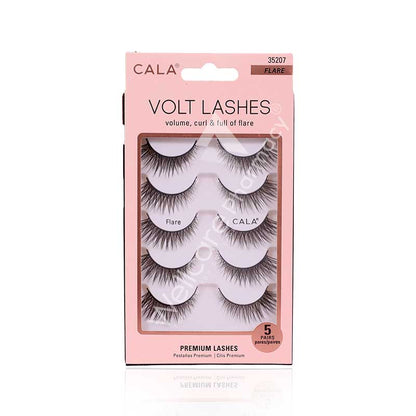 Cala Volt Lashes Flare 5Pairs Per Pack -35207