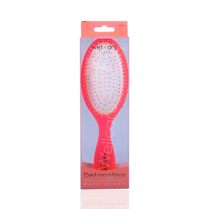 Cala Wet & Dry Detangling Hair Brush Coral