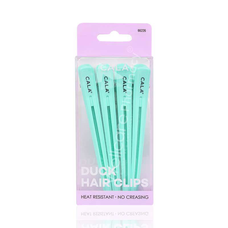 Cala Duck Hair Clip Teal 4Pc -66226