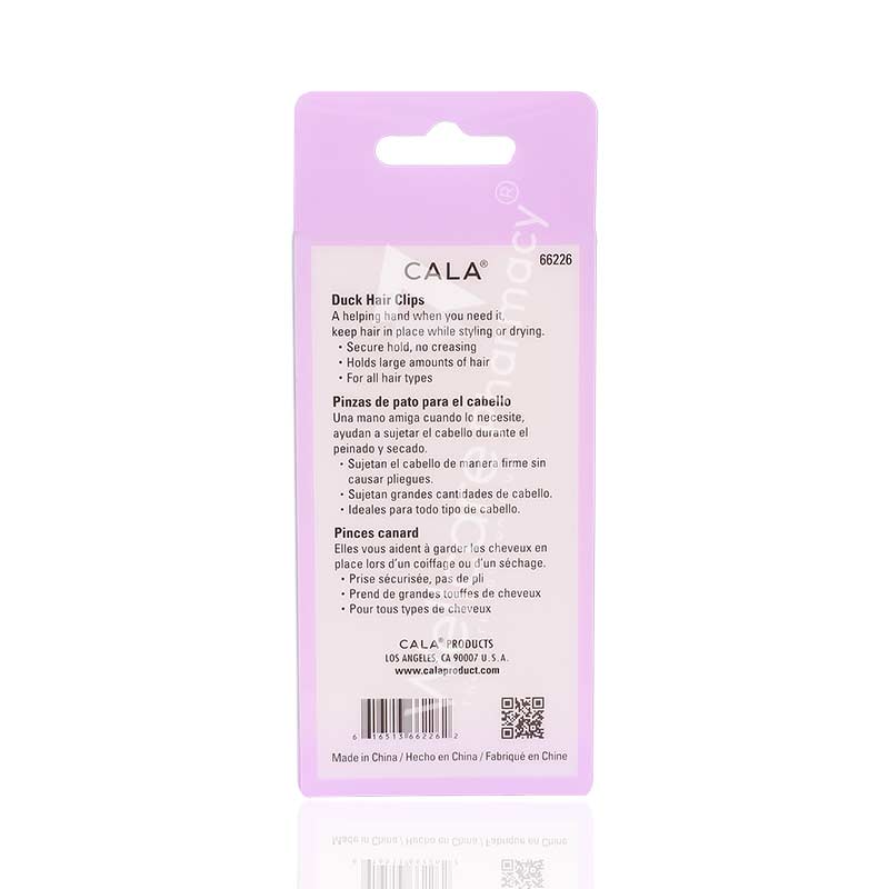 Cala Duck Hair Clip Teal 4Pc -66226