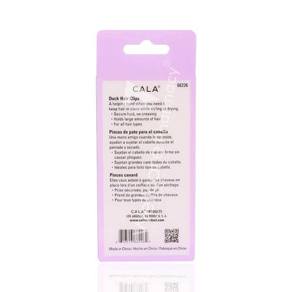 Cala Duck Hair Clip Teal 4Pc -66226