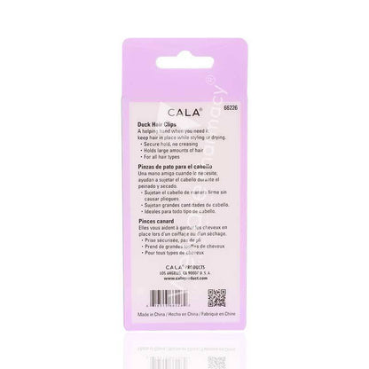 Cala Duck Hair Clip Teal 4Pc -66226