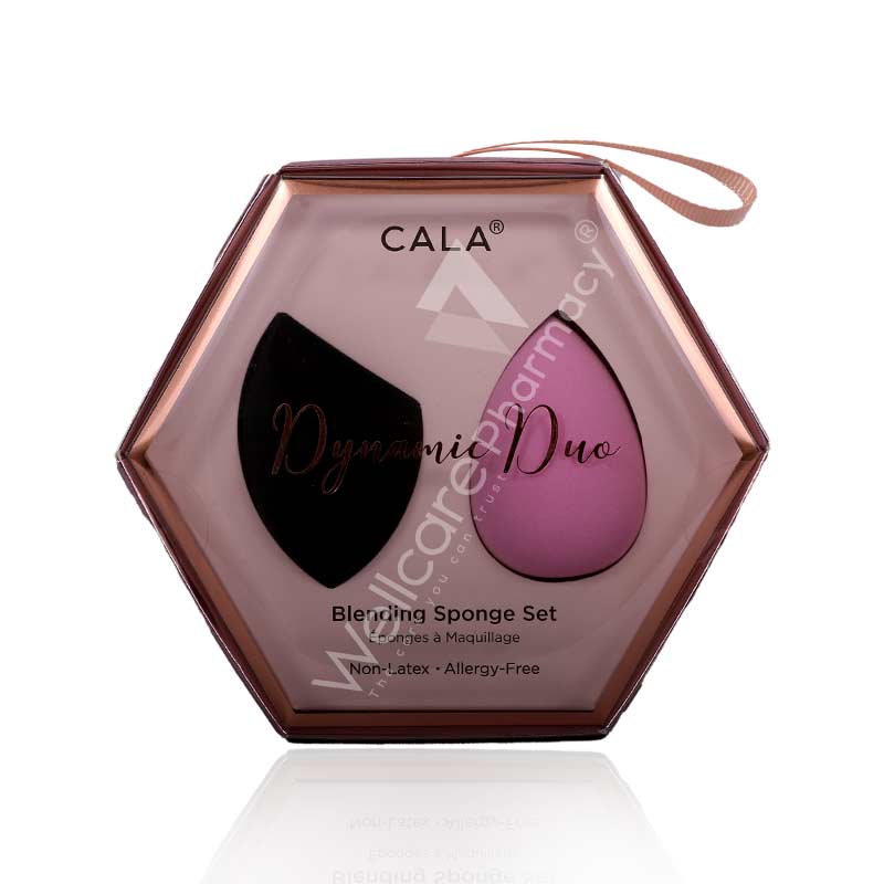 Cala Dynamic Duo Blending Sponge Black/Pink-76083