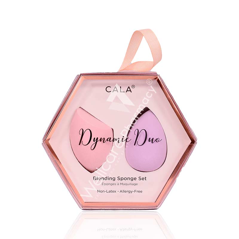 Cala Dynamic Duo Blending Sponge Pink And Lavender - 76085 Cala Dynamic Duo Blending Sponge Pink And Lavender - 76085