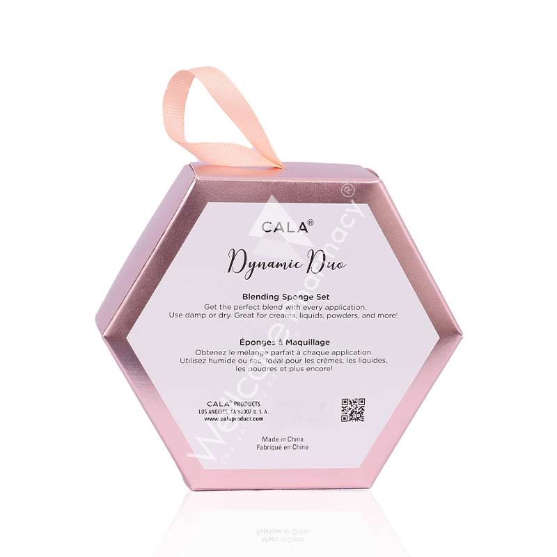 Cala Dynamic Duo Blending Sponge Pink And Lavender - 76085 Cala Dynamic Duo Blending Sponge Pink And Lavender - 76085