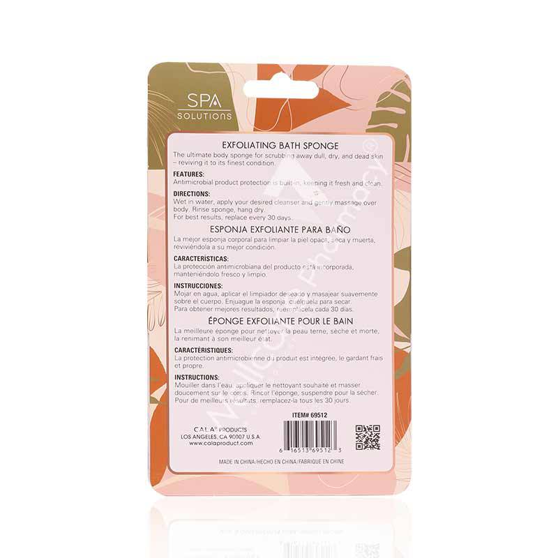 Cala Exfoliating Bath Sponge-69512 Cala Exfoliating Bath Sponge-69512