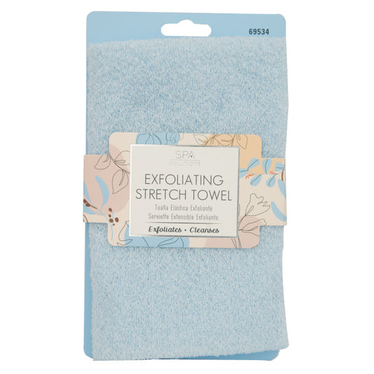 Cala Exfoliating Stretch Towel-Blue-69534 - Wellcare Pharmacy