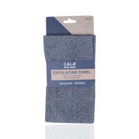 Cala Exfoliating Towel For Men Taupe Blackmix