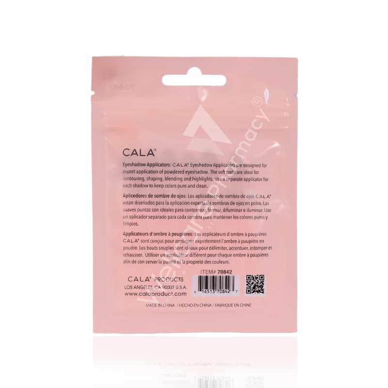 Cala Eye Shadow Applicators One Tip 12Pc -70842 Cala Eye Shadow Applicators One Tip 12Pc -70842