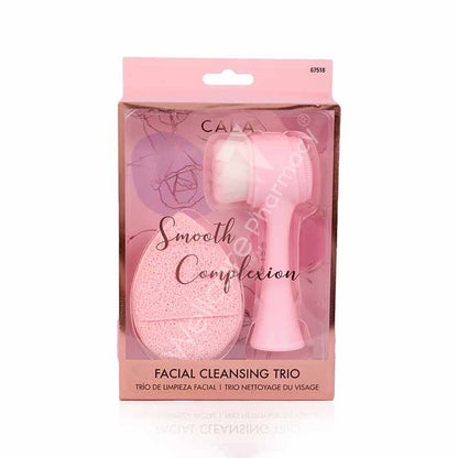 Cala Facial Cleansing Set Baby Pink-67518